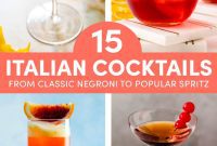 Italian Cocktails: 15 Drinks Inspired by Italy
