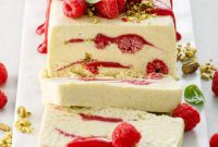 Velvet Raspberry Pistachio Semifreddo