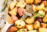 Aromatic Rosemary Garlic Potatoes
