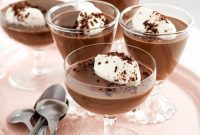 Kadifemsi Fransız Çikolatalı Pots de Crème Tarifi