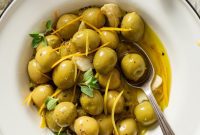 Zesty Warm Olives