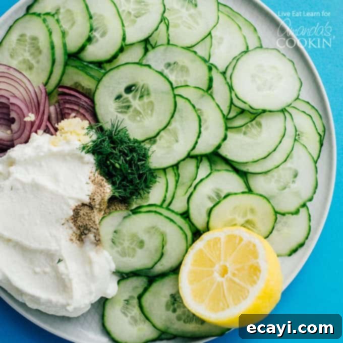 Refreshing Cucumber Yogurt Salad 1 featured 22860