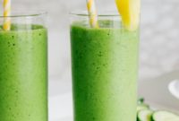 Tropical Cucumber Oasis Smoothie