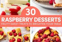 30 Radiant Raspberry Desserts to Dazzle Your Table