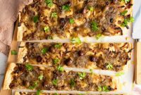 Golden Perfection Pissaladière A Provençal Onion and Anchovy Flatbread