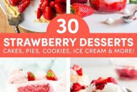 30 Irresistible Strawberry Desserts