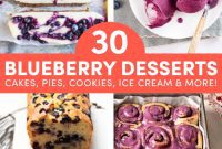 30 Irresistible Blueberry Desserts