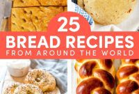 25 Enfes Tuzlu Ekmek Tarifi: Gün Boyunca Sofranızın Gözdesi