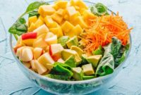 Vibrant Tropical Greens with Mango & Avocado