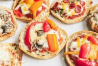 Muffin Pizza Creation Bar