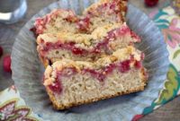 Tangy Raspberry Swirl Coffee Cake