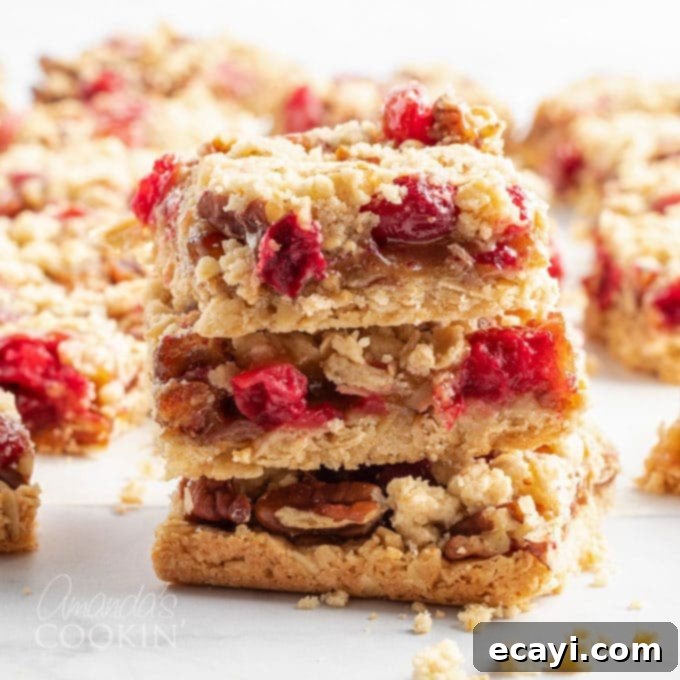 Caramel Cranberry Bliss Bars 1 featured 3358