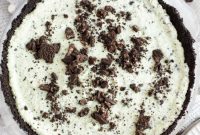 Decadent Grasshopper Pie