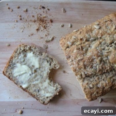 Hearty Sunflower Whole Wheat Quick Bread 1 featured 3664