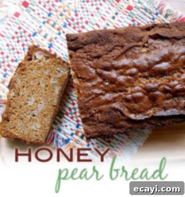 Golden Honey Pear Loaf 1 featured 3681