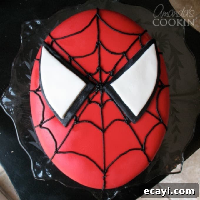 Spiderman Cake Magic: Homemade Marshmallow Fondant 1 featured 3689