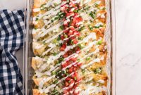 Classic Smothered Beef Enchiladas