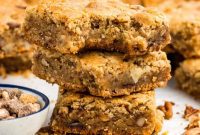 Golden Brown Butter Toffee Bars