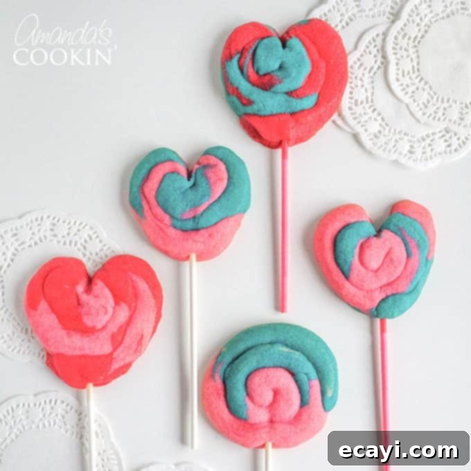 DIY Valentine Play Dough Cookie Pops 1 featured 3747