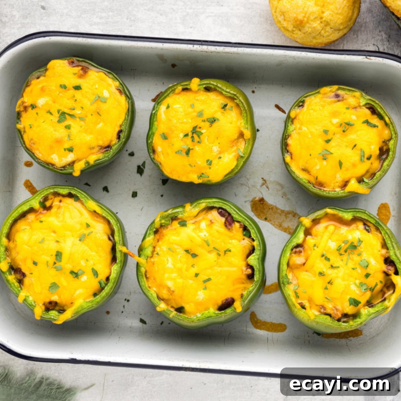 Chili Cornbread Stuffed Peppers 1 featured 3755
