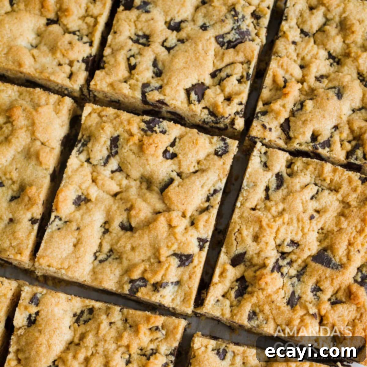 Ultimate Peanut Butter Chocolate Chip Bars 1 featured 3780