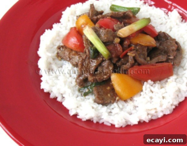 Zesty Beef, Tomato, and Bell Pepper Stir-Fry 1 featured 3809