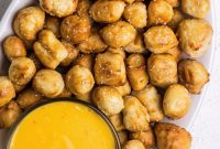 Perfectly Poppable Air Fried Pretzels