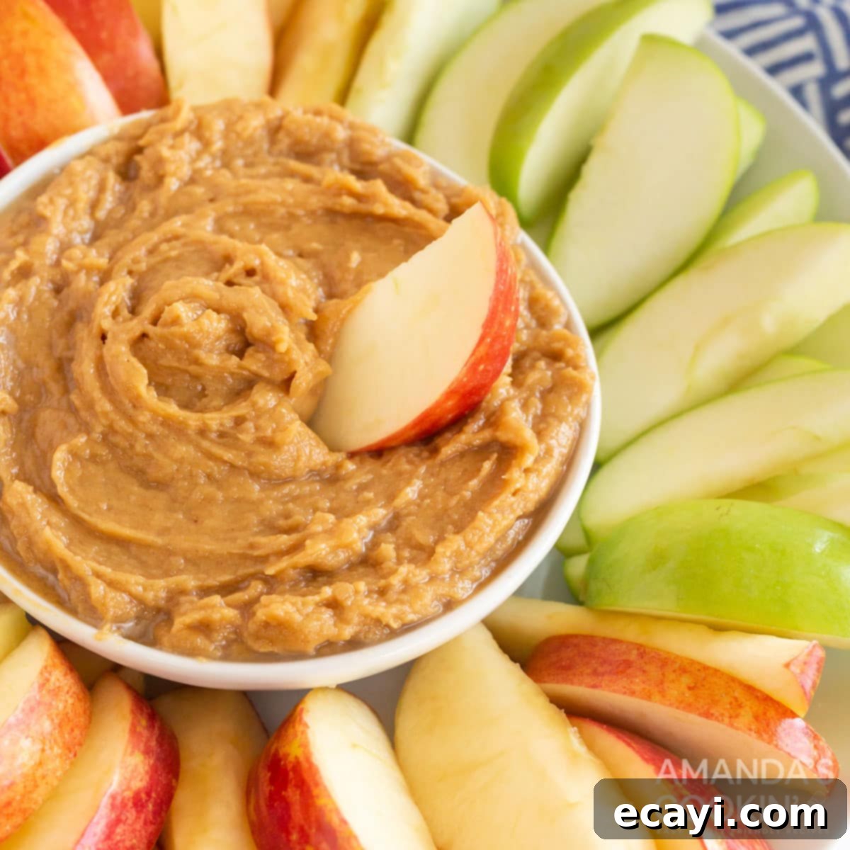 Creamy Peanut Butter Apple Delight 1 featured 4765