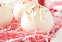 Dreamy Strawberry White Chocolate Hot Cocoa Bombs