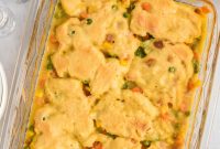 Comforting Chicken Dumpling Bake