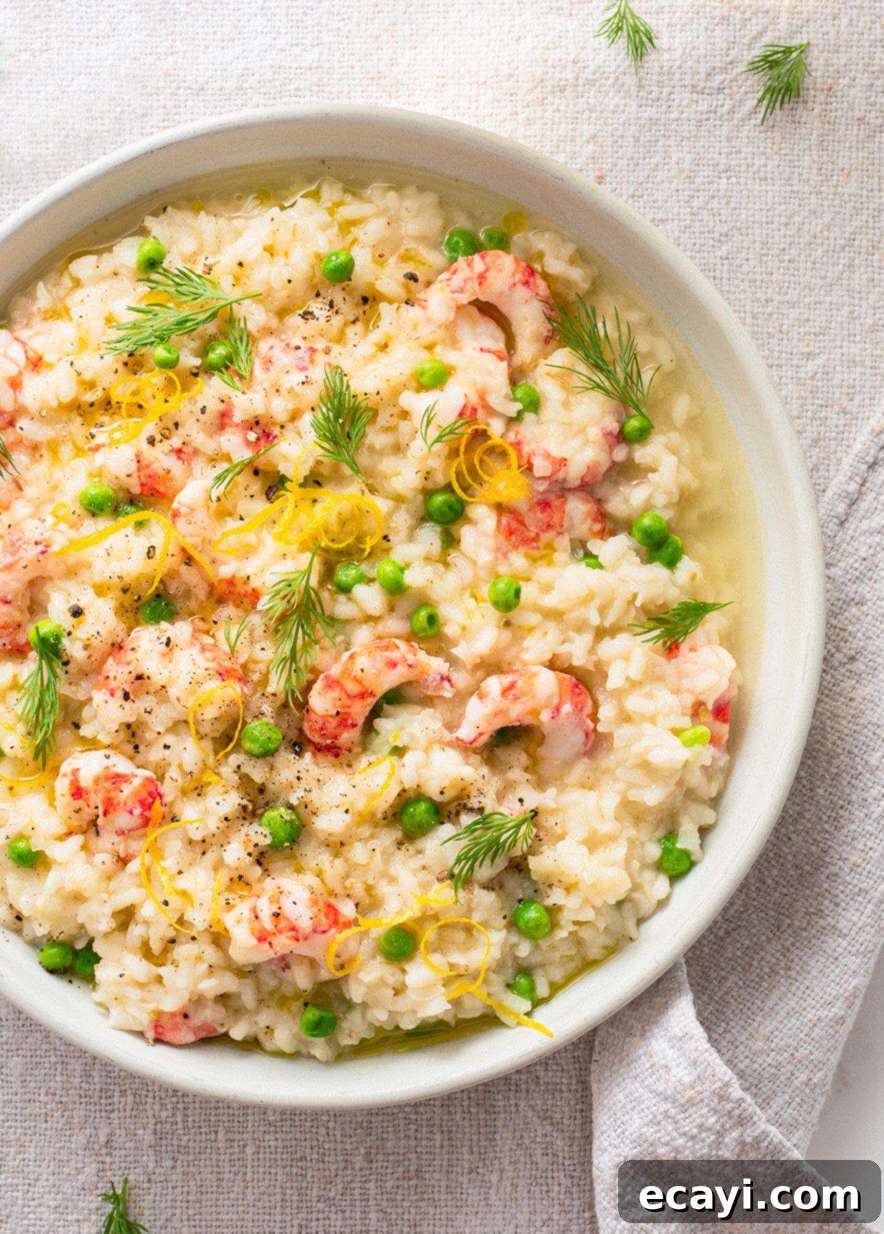 Succulent Shrimp and Sweet Pea Risotto 1 featured 5259