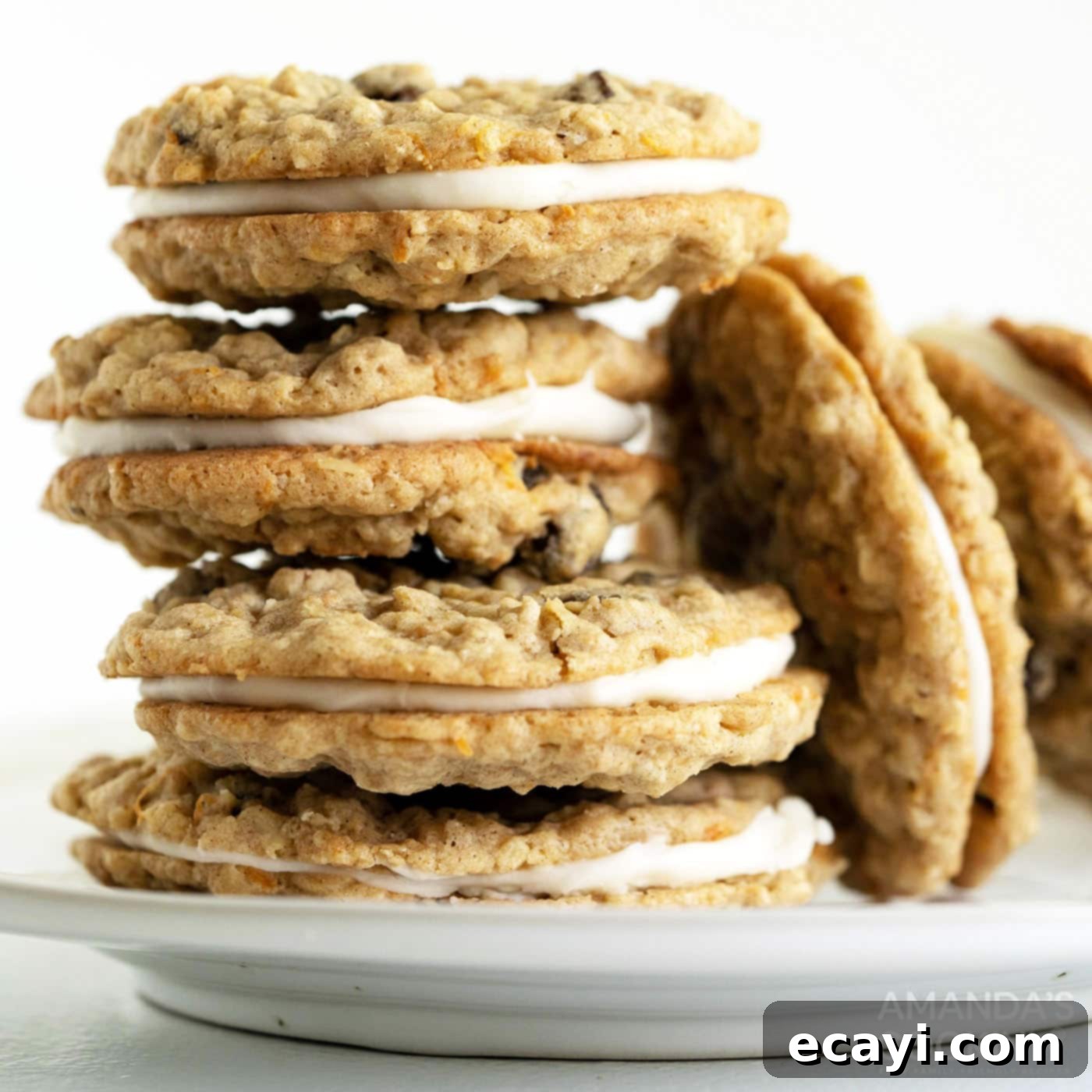 Decadent Carrot Cake Cookie Sandwiches 1 featured 52669
