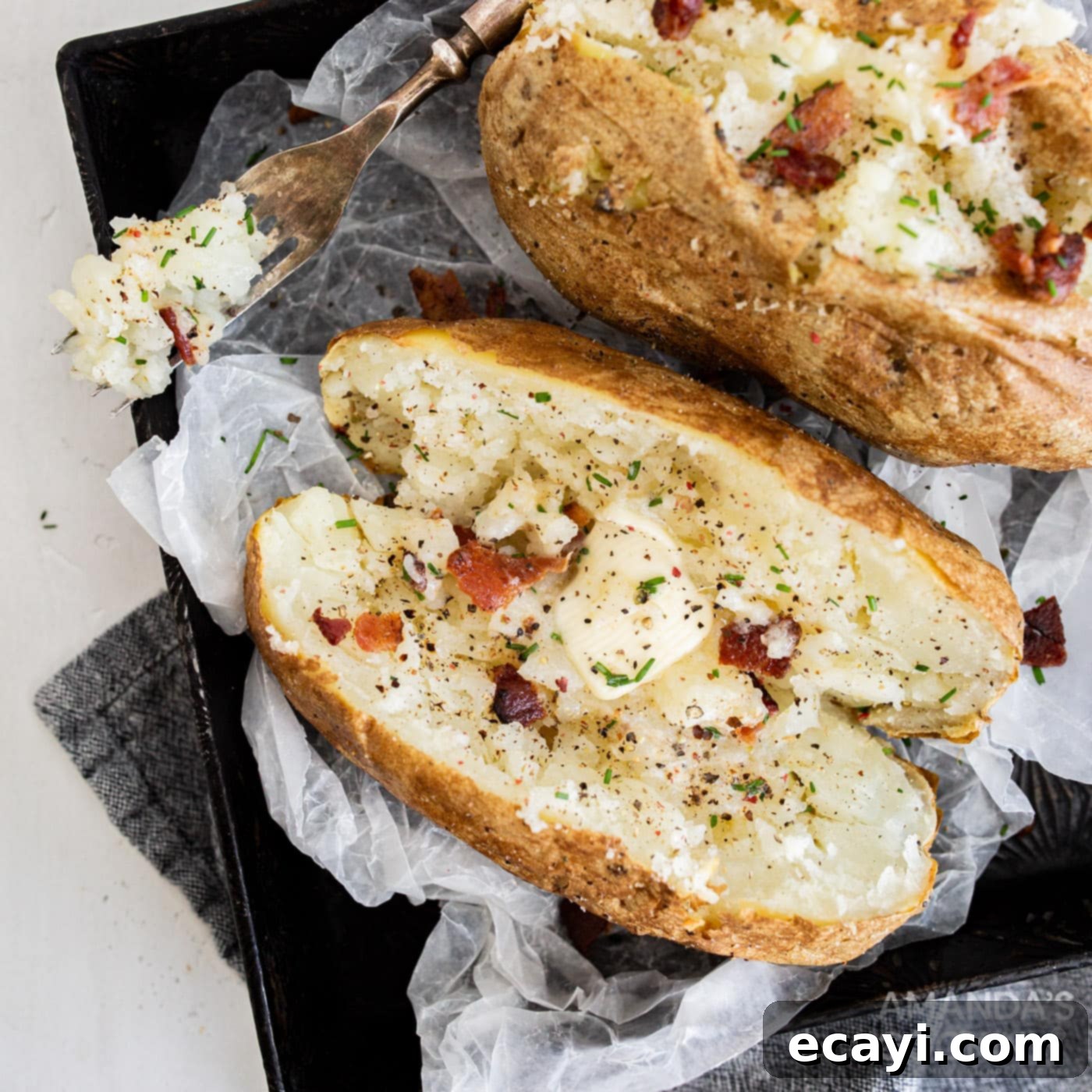 Perfect Air Fryer Baked Potatoes 1 featured 52960