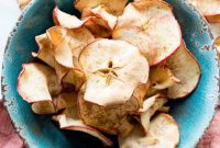 Crispy Air-Fried Apple Slices