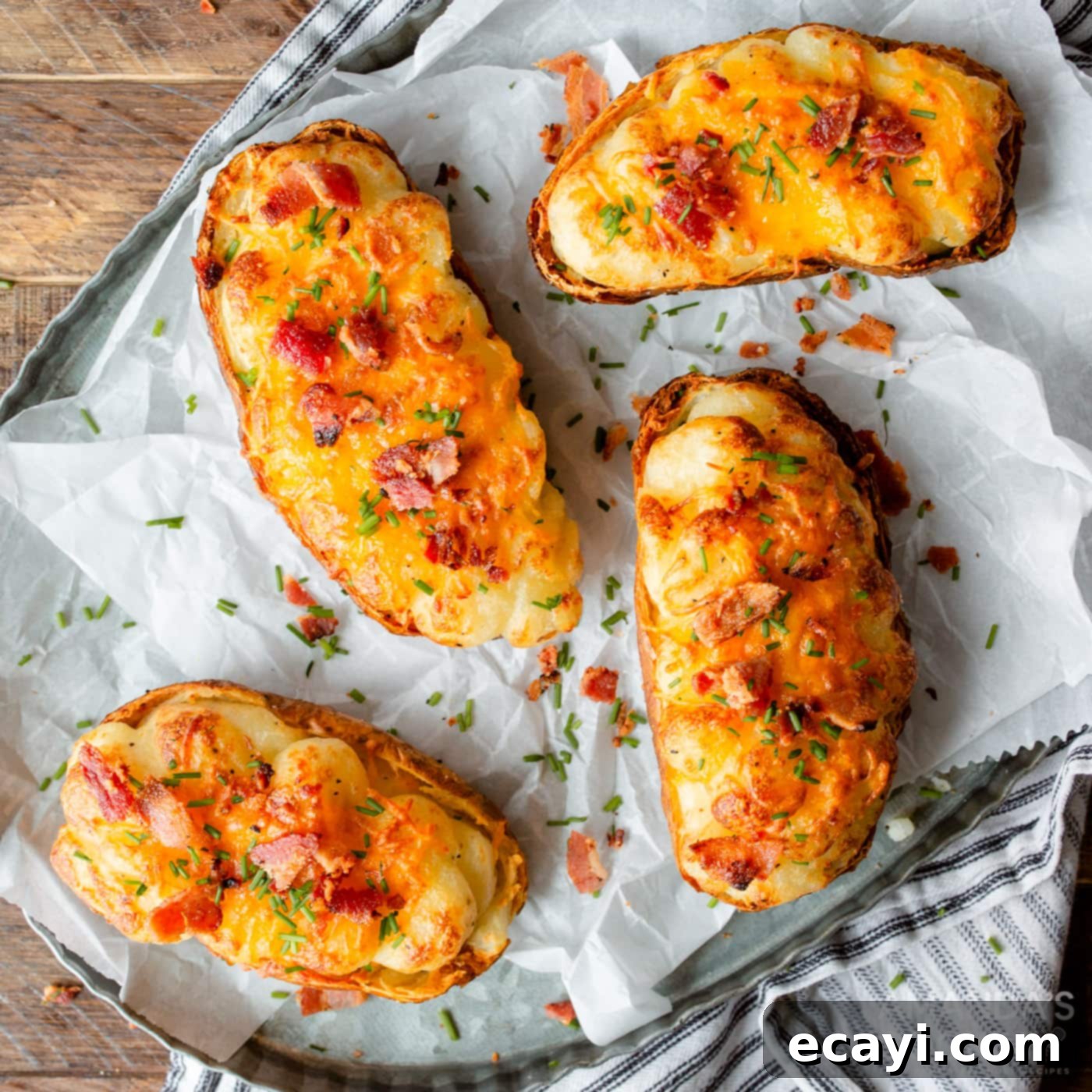 Golden Crispy Air Fryer Twice Baked Potatoes 1 featured 54152