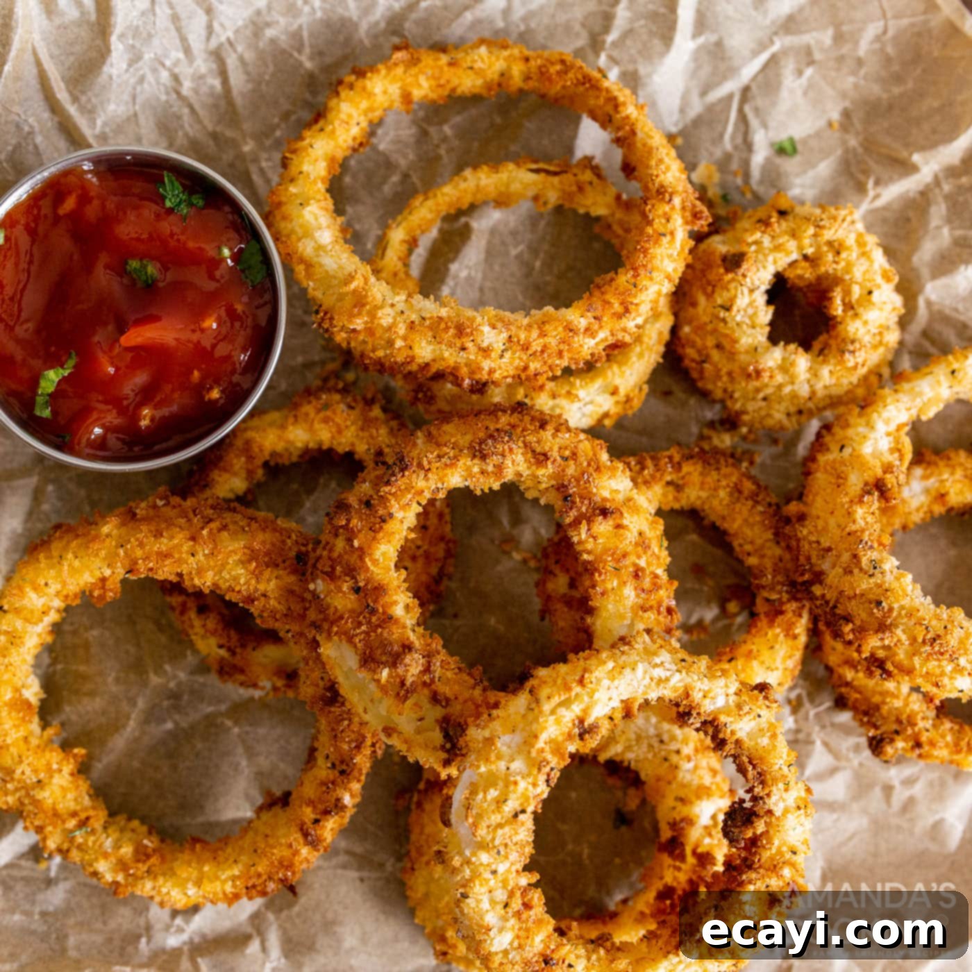 Golden Air Fryer Onion Rings 1 featured 54441