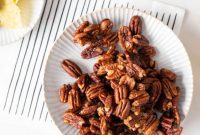 Sweet and Spicy Candied Pecans