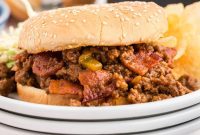 Smoky Bacon Sloppy Joes