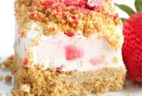 Effortless Strawberry Cheesecake Bars