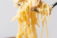 Creamy Chicken Spaghetti Bake