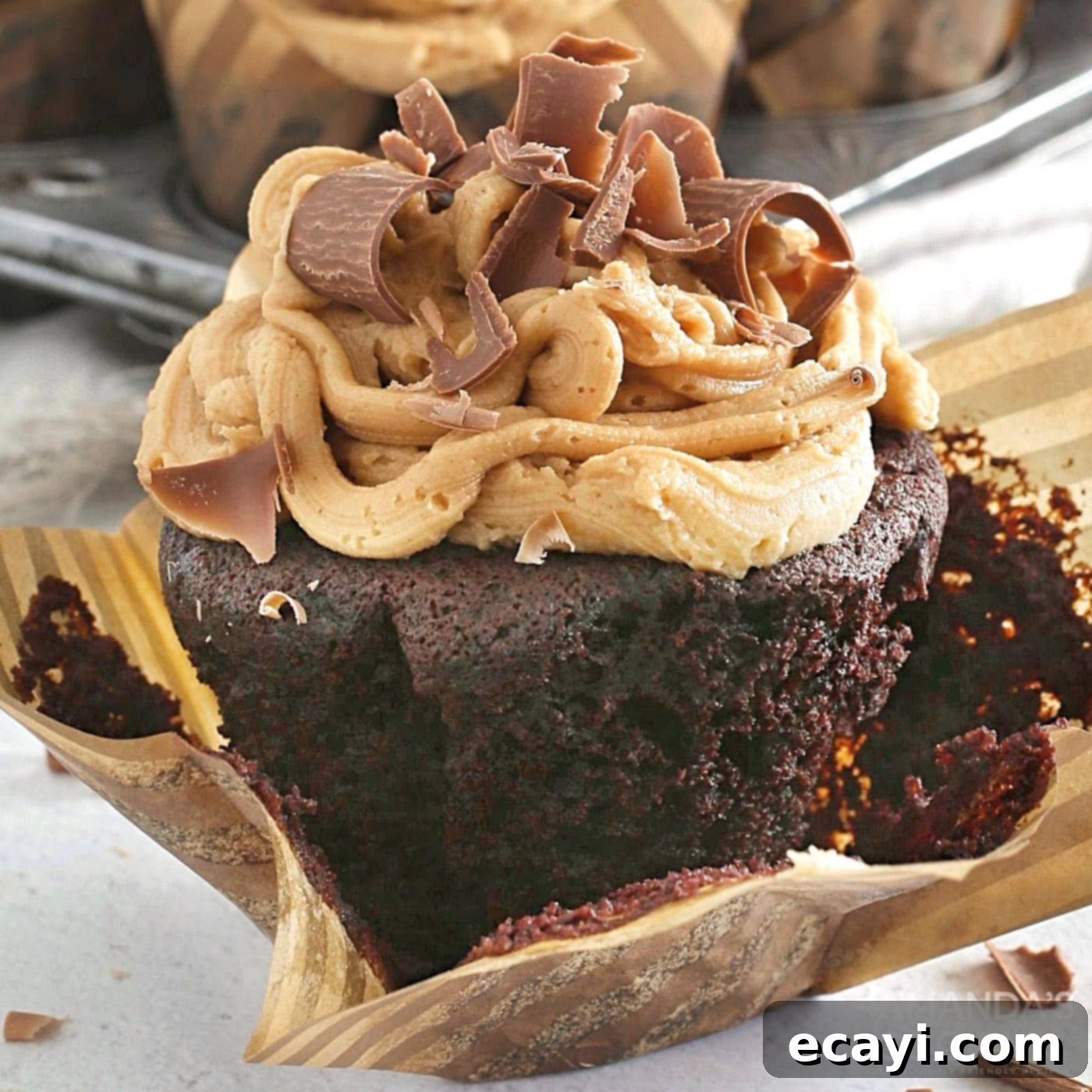 Irresistible Chocolate Peanut Butter Cupcakes 1 featured 61618