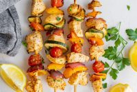 Effortless Air Fryer Chicken Kabobs