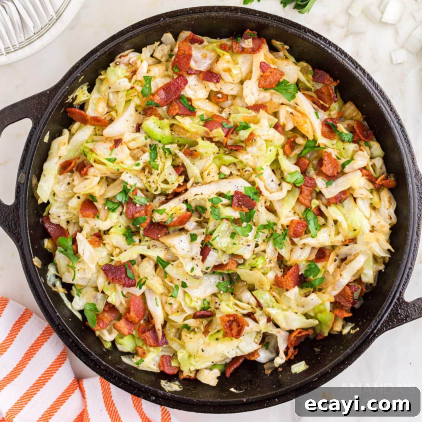 Golden Fried Cabbage 1 featured 62472