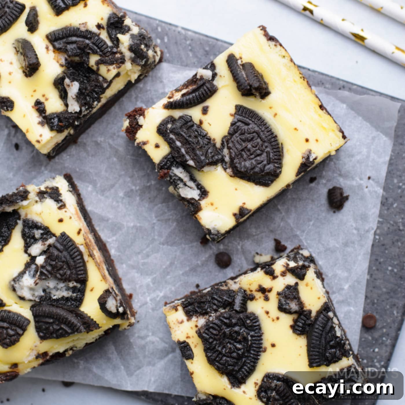Decadent Oreo Cheesecake Brownies 1 featured 62675