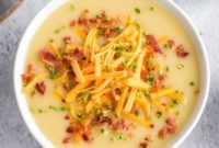 Creamy Cheddar Potato Soup