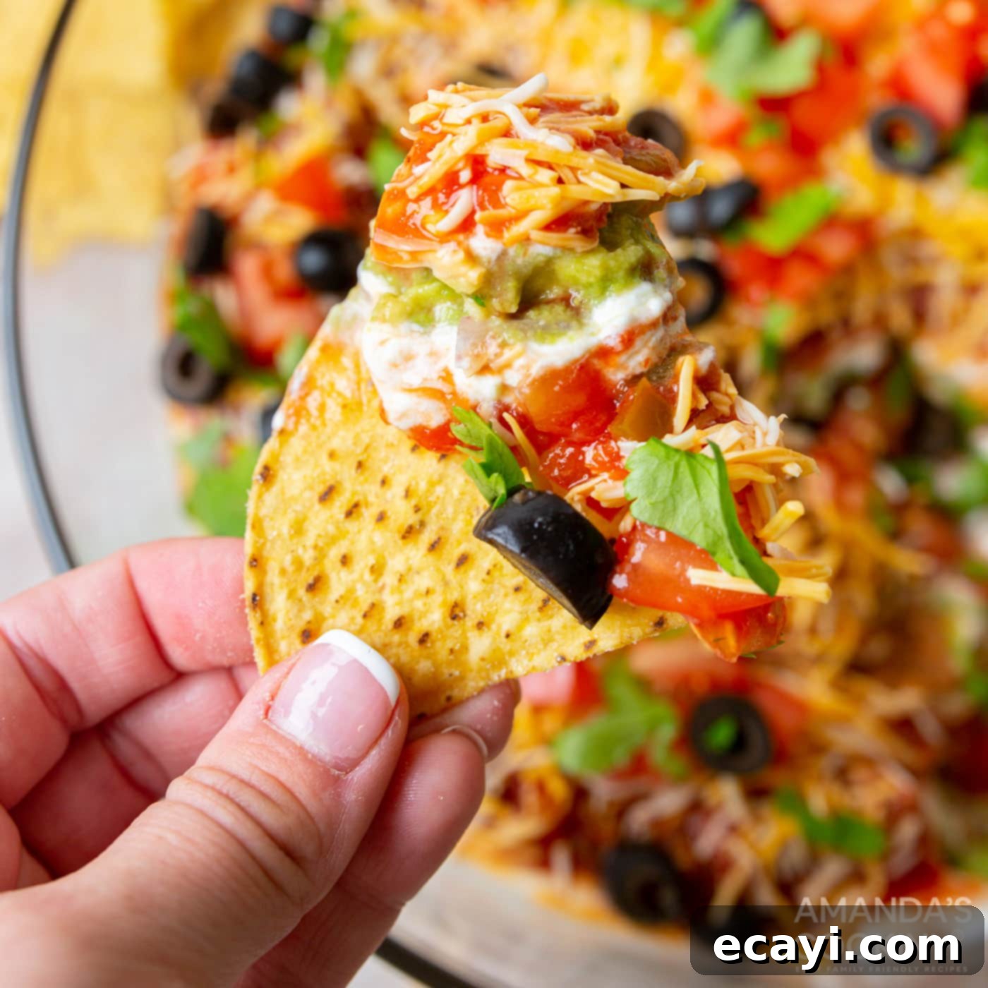 Ultimate Seven Layer Taco Dip 1 featured 63828