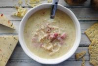 Cheesy Chicken and Ham Chowder