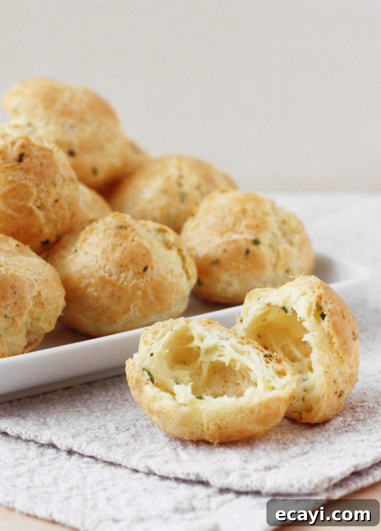 Classic Gougères The Perfect French Cheese Puffs Recipe 1 featured 6437