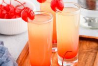 Pineapple Cake Flip Shot