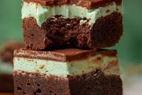 Decadent Mint Chocolate Brownies